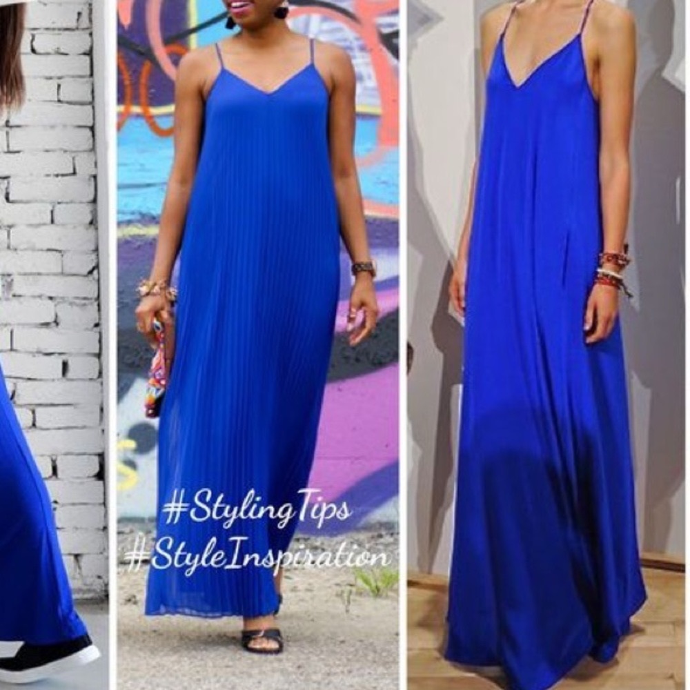 💙 Royal Blue Maxi Dress